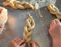 Ausflug der Vorschulkinder zur Bäckerei  Bors in  Hamminkeln